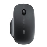 Ratón inalámbrico Inphic M1 de segunda generación, recargable, silencioso, para oficina, hogar, portátil, 2,4 G, negro, 2,4 G, blanco, 2,4 G, plateado, trimodo, negro y trimodo, blanco